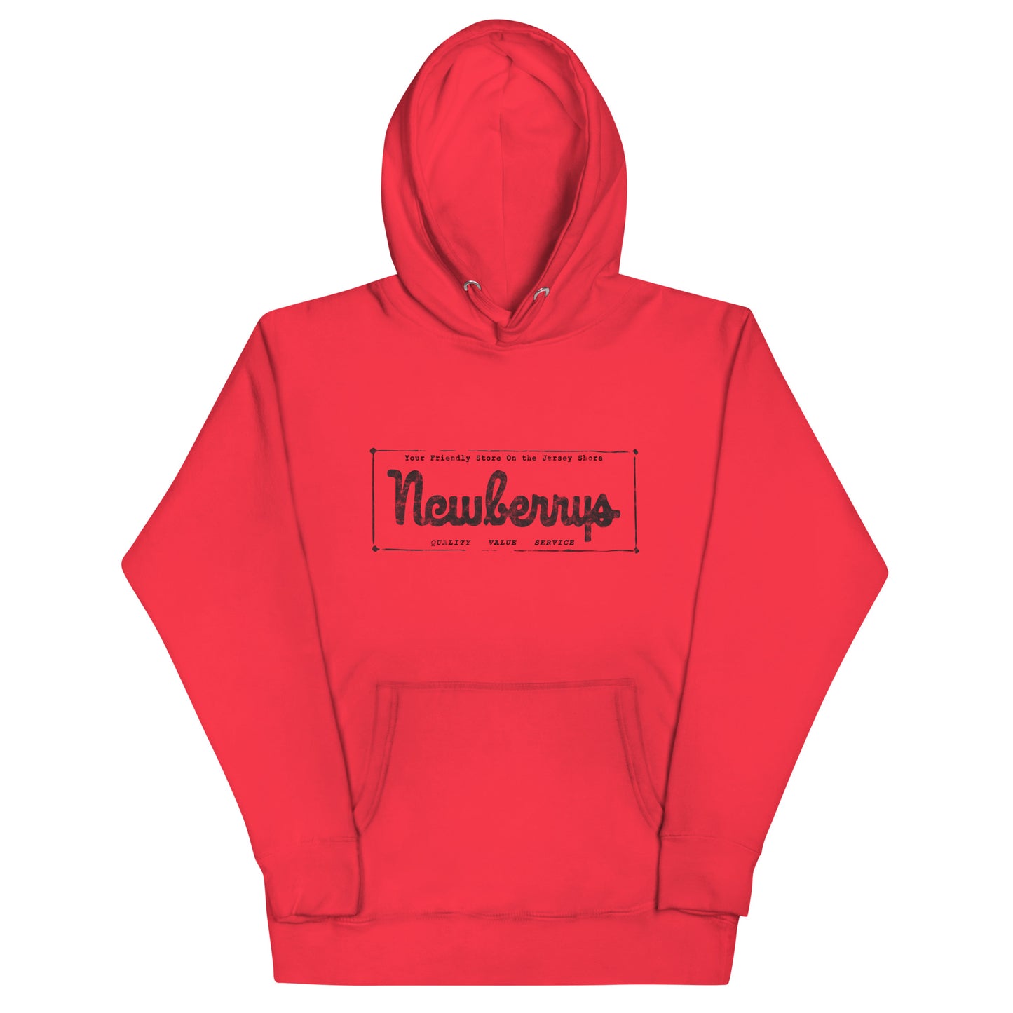 JJ Newberry's - ASBURY PARK - Unisex Hoodie Team Red