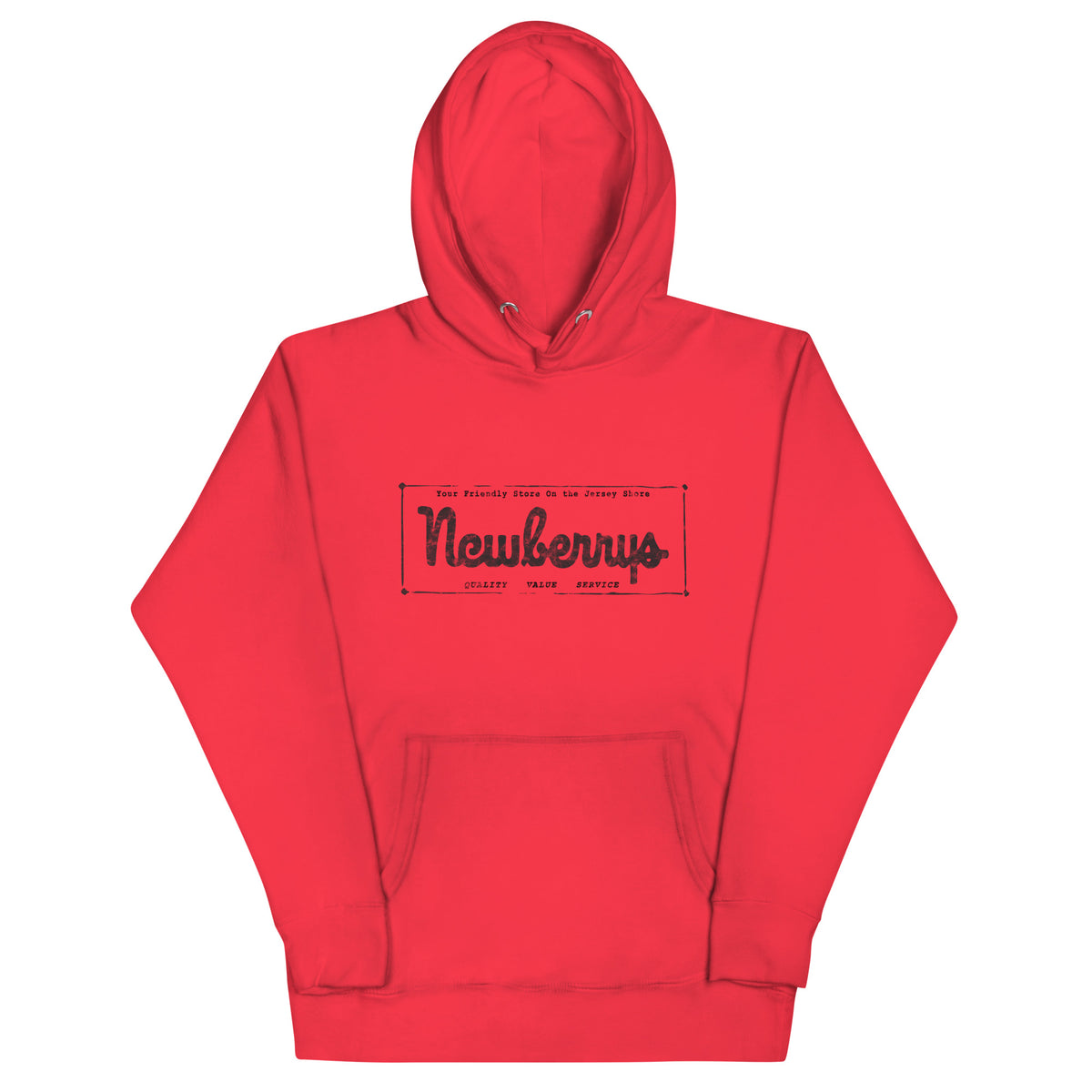 JJ Newberry's - ASBURY PARK - Unisex Hoodie Team Red