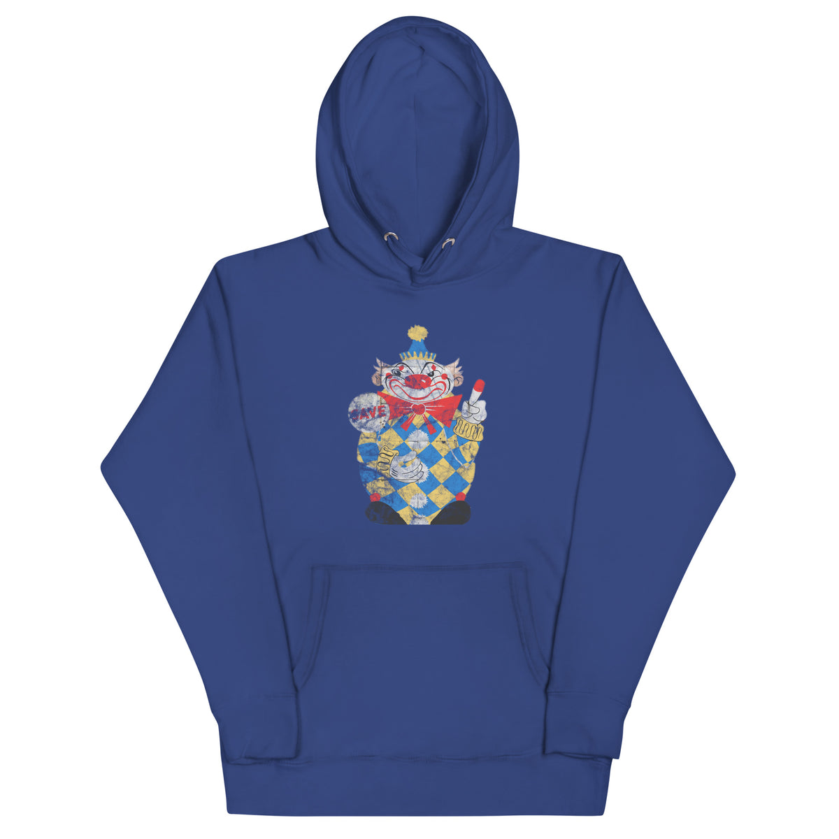 Calico The Evil Clown / Food Circus - MIDDLETOWN - Unisex Hoodie Team Royal