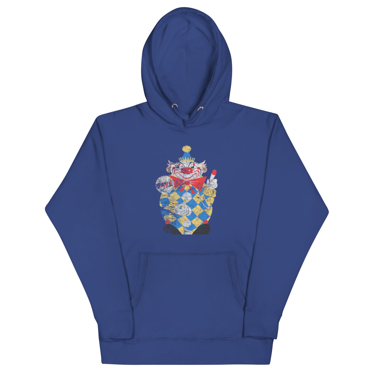 Calico The Evil Clown / Food Circus - MIDDLETOWN - Unisex Hoodie Team Royal