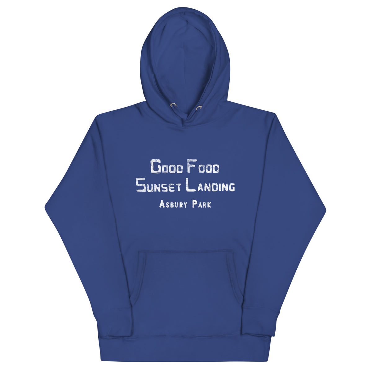 Sunset Landing - ASBURY PARK - Unisex Hoodie Team Royal