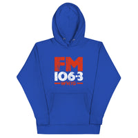 FM106.3 WHTG - NEW JERSEY - Unisex Hoodie