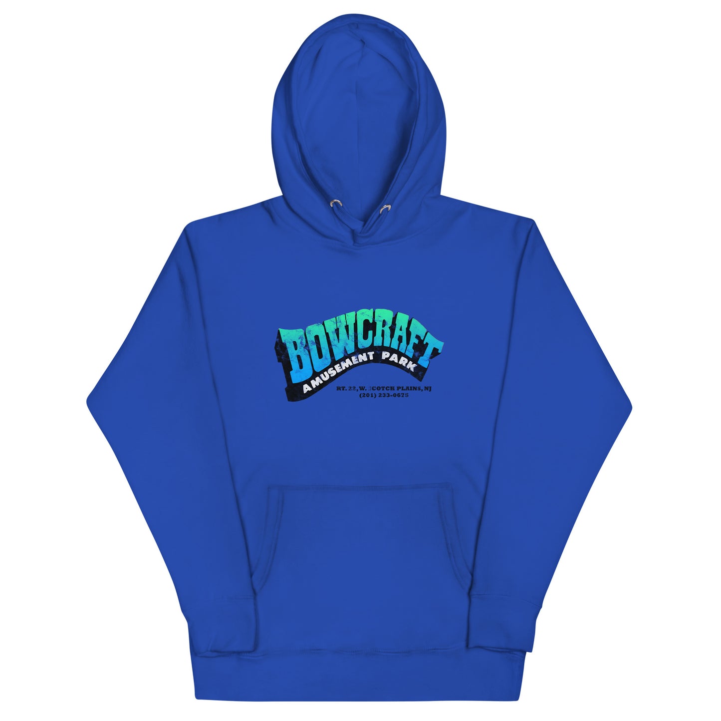 Bowcraft Amusement Park - SCOTCH PLAINS - Unisex Hoodie Team Royal