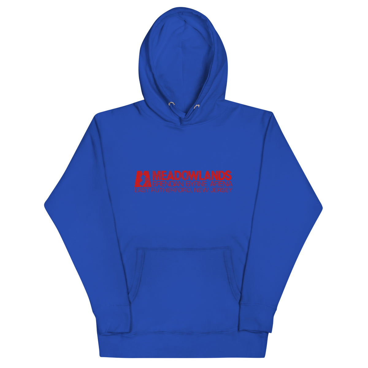 Brendan Byrne Arena - MEADOWLANDS / EAST RUTHERFORD - Unisex Hoodie Team Royal