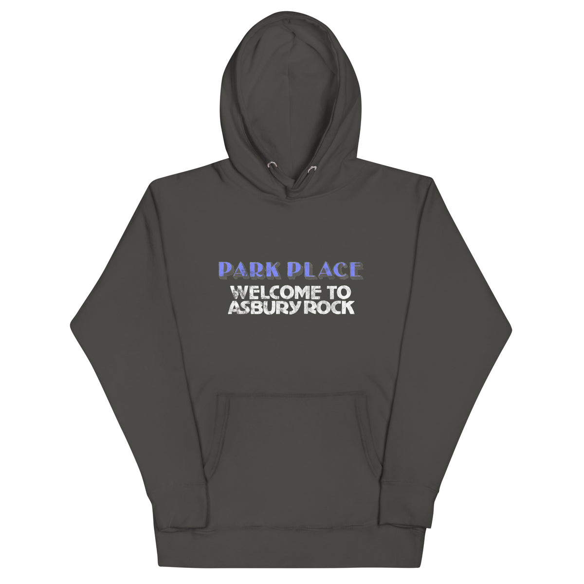 Park Place - ASBURY PARK - Unisex Hoodie Vintage Black