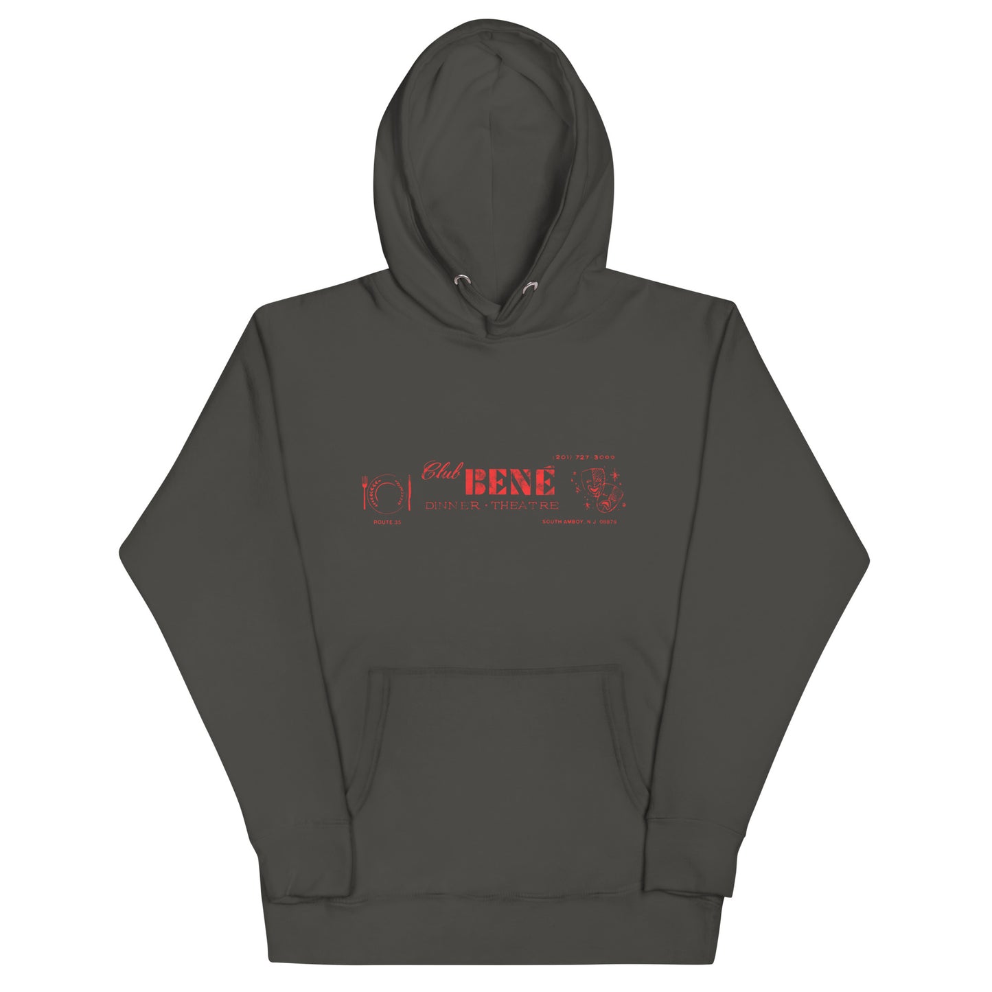 Club Bené - SOUTH AMBOY - Unisex Hoodie Vintage Black