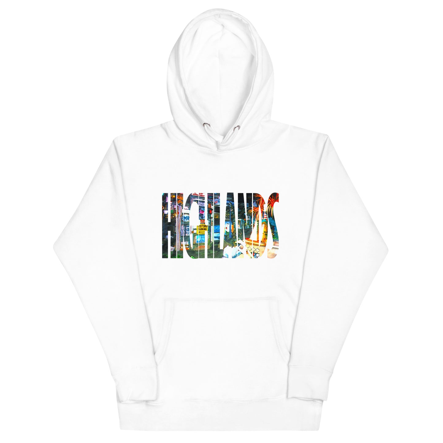 Bud's Grave / HIGHLANDS - HIGHLANDS - Unisex Hoodie White