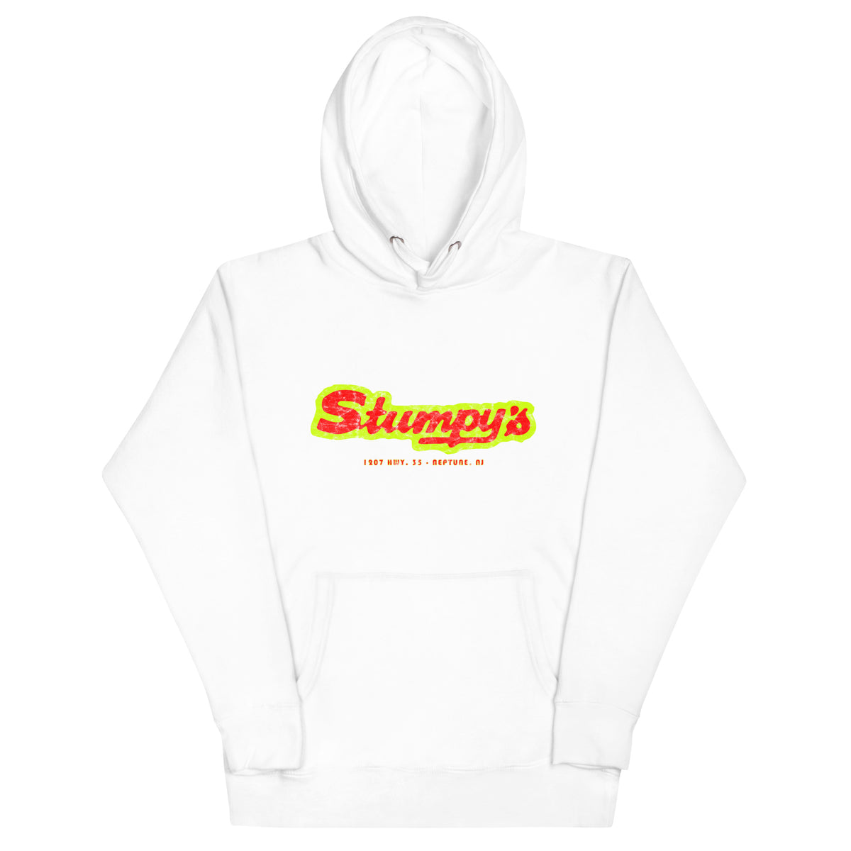 Stumpy's - NEPTUNE - Unisex Hoodie White