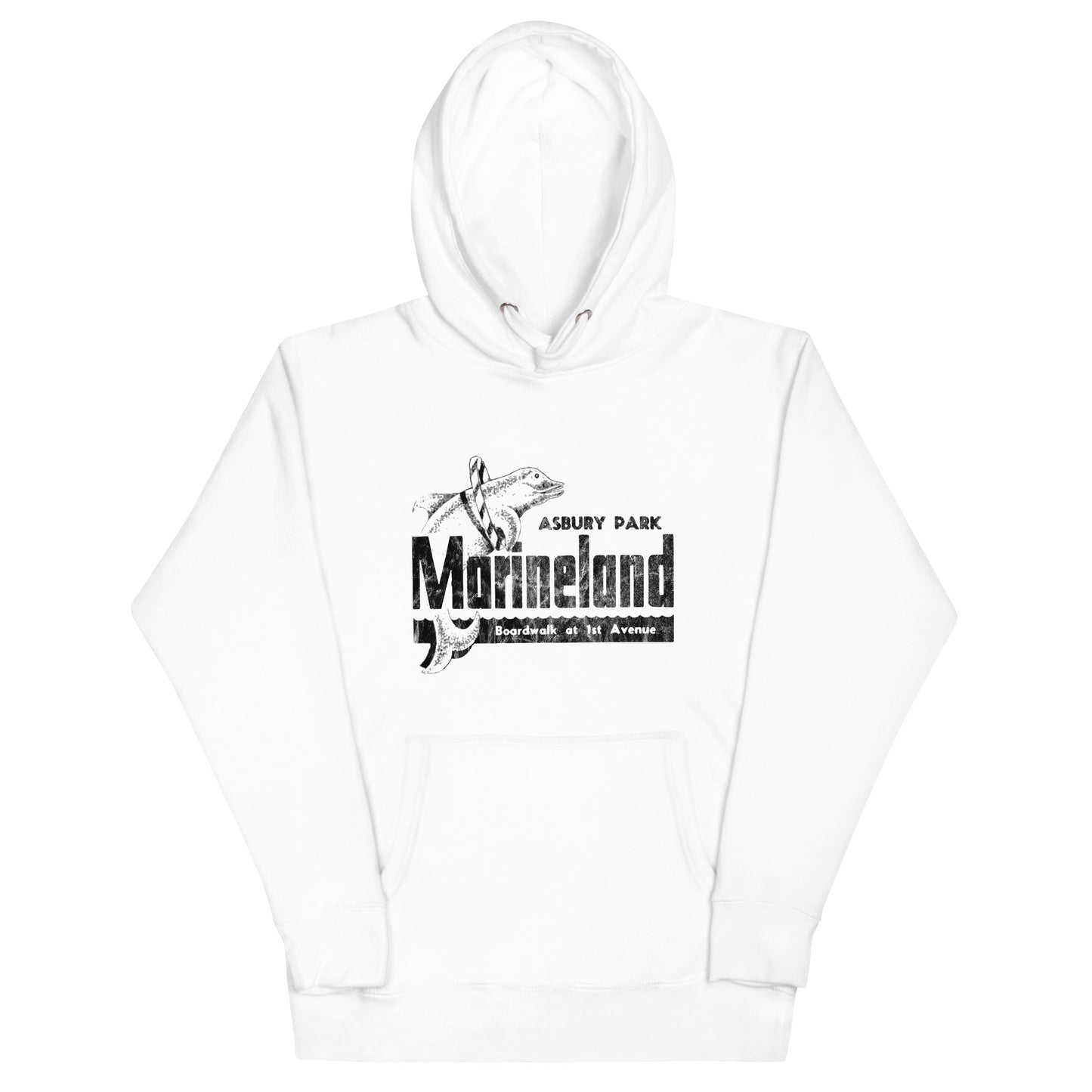 Marineland - ASBURY PARK - Unisex Hoodie White