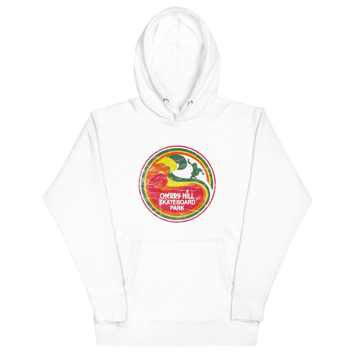 Cherry Hill Skateboard Park - CHERRY HILL - Unisex Hoodie White