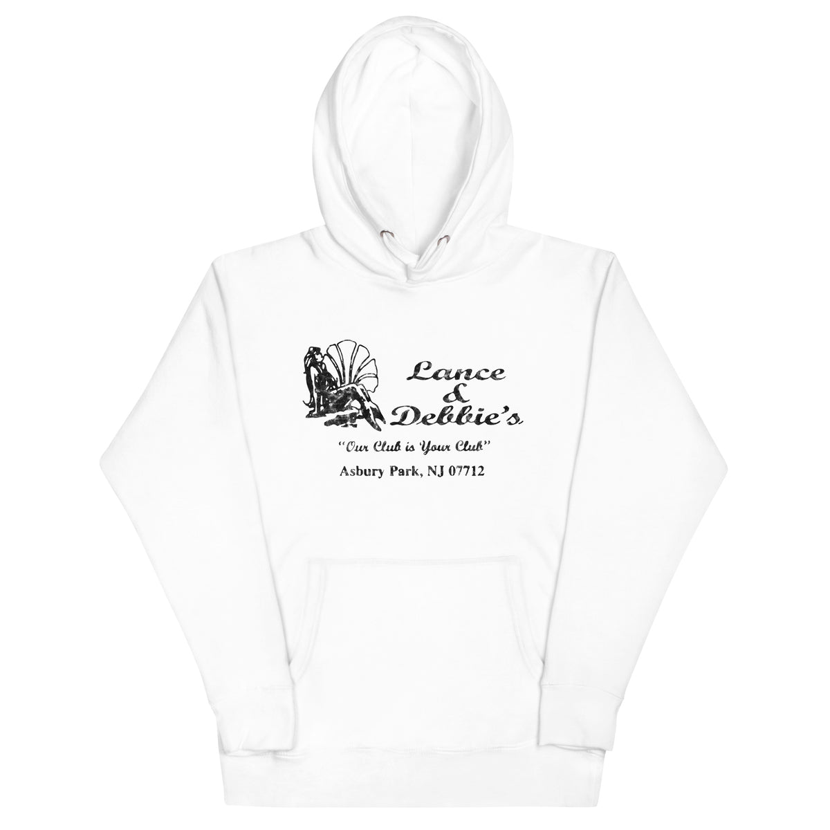 Lance & Debbie's - ASBURY PARK - Unisex Hoodie White