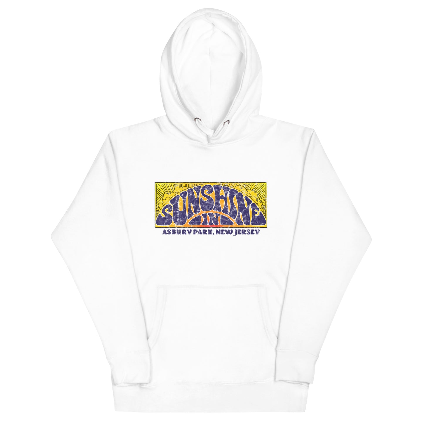 Sunshine In - ASBURY PARK - Unisex Hoodie White