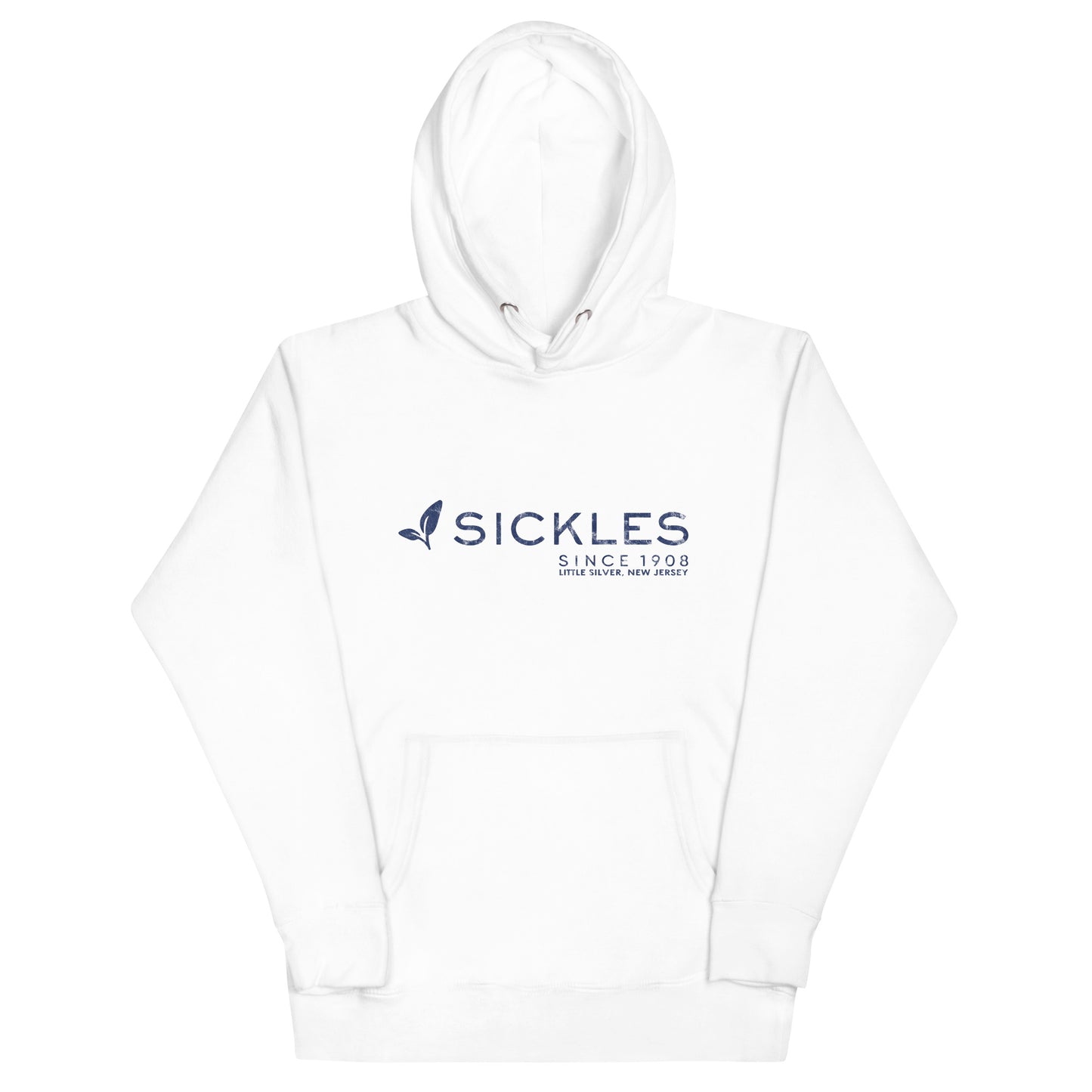Sickle's - LITTLE SILVER - Unisex Hoodie White