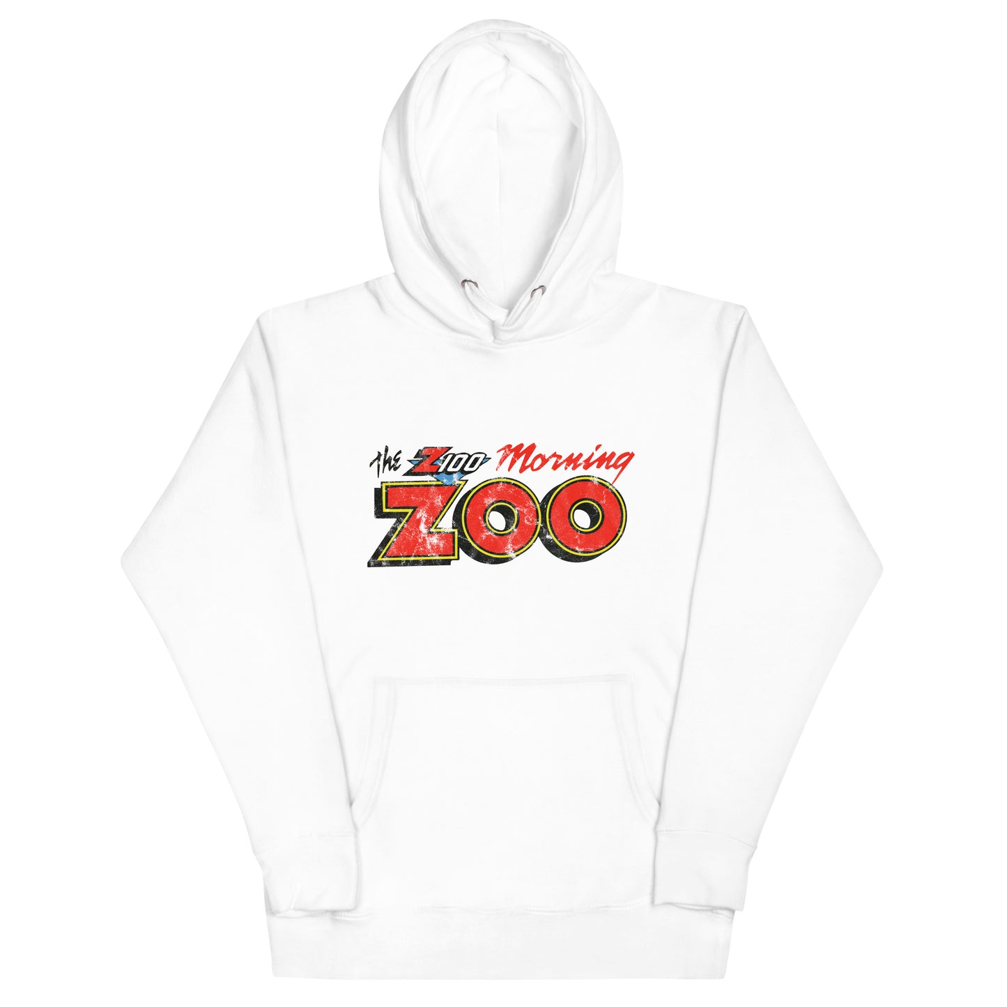 The Z100 Morning Zoo - NEW JERSEY / NEW YORK / CONNECTICUT - Unisex Hoodie White