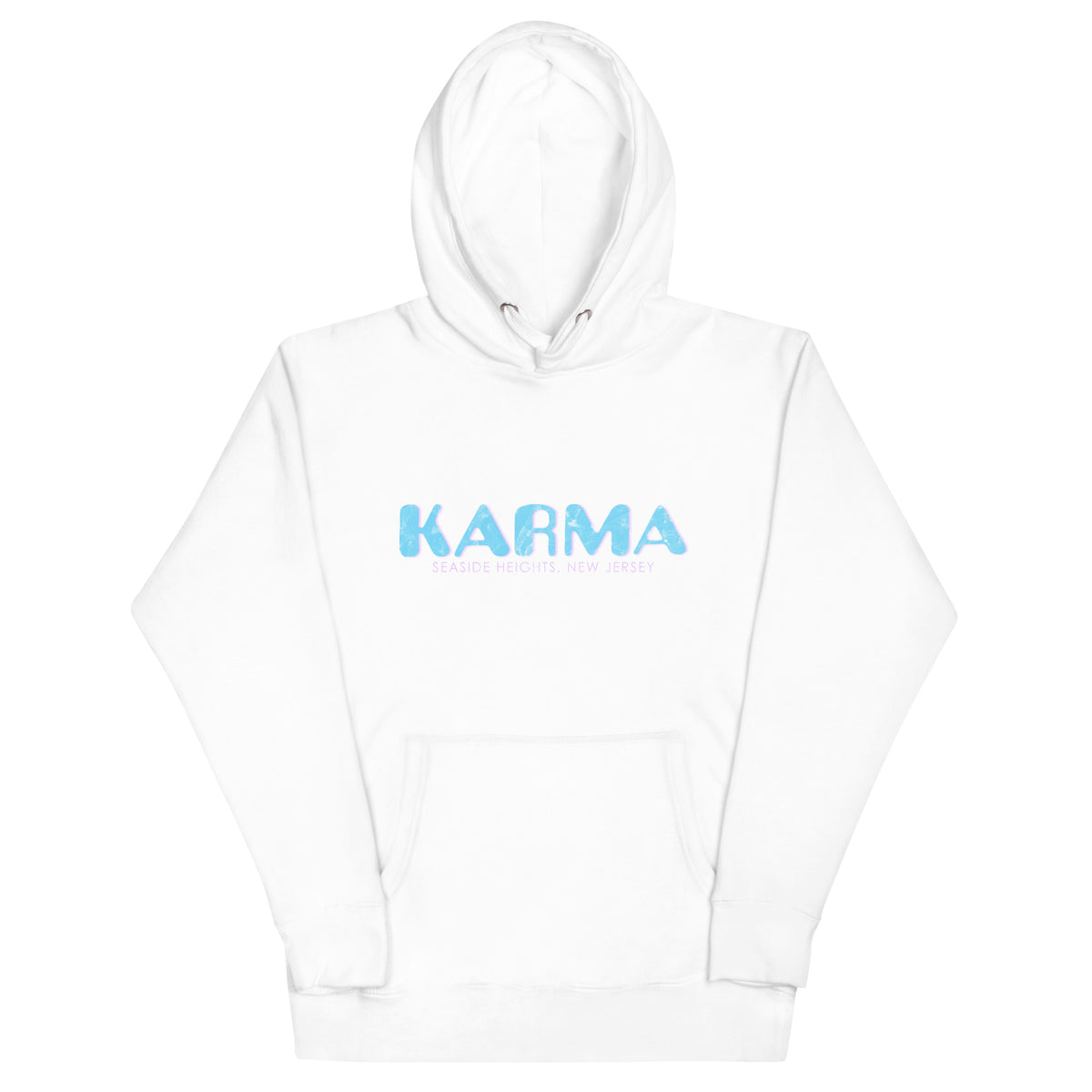 Karma - SEASIDE HEIGHTS - Unisex Hoodie White