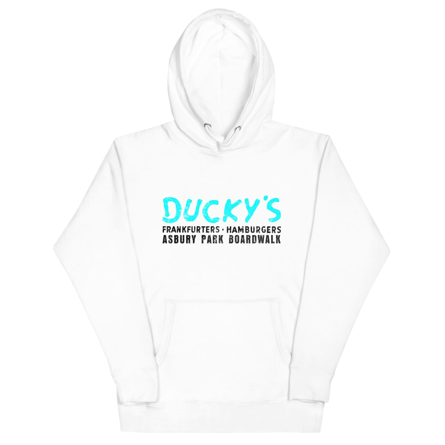 Ducky's - ASBURY PARK - Unisex Hoodie White
