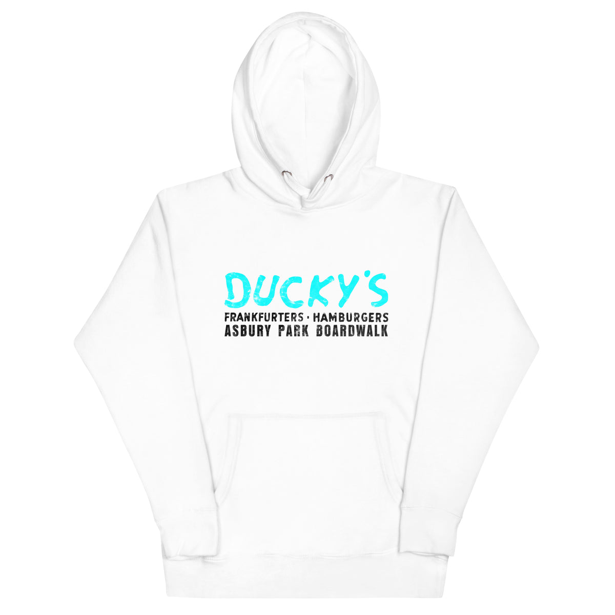 Ducky's - ASBURY PARK - Unisex Hoodie White