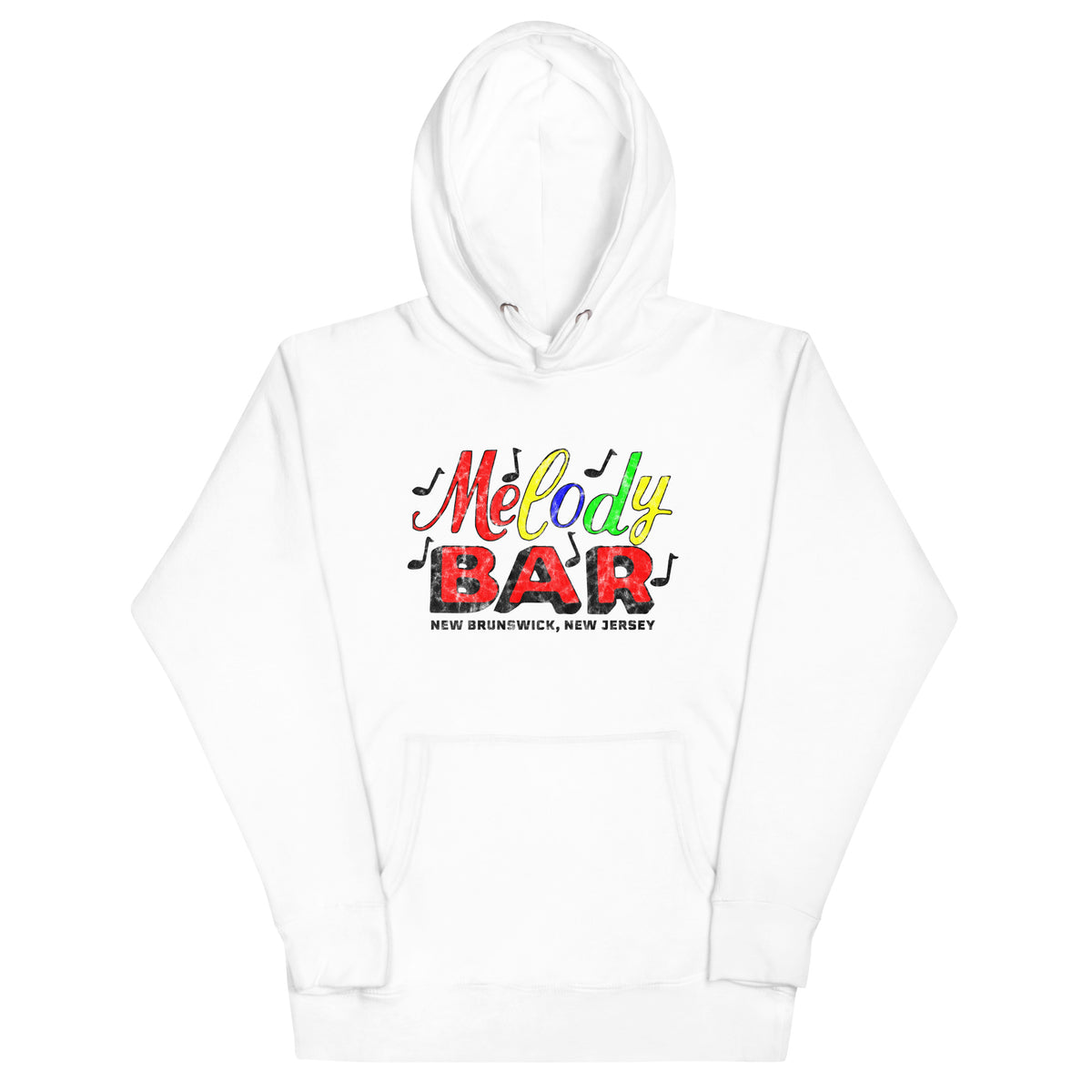 Melody Bar - NEW BRUNSWICK - Unisex Hoodie White
