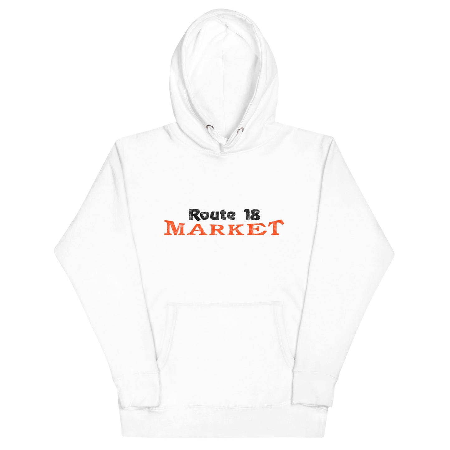 Route 18 Market - EAST BRUNSWICK - Unisex Hoodie White