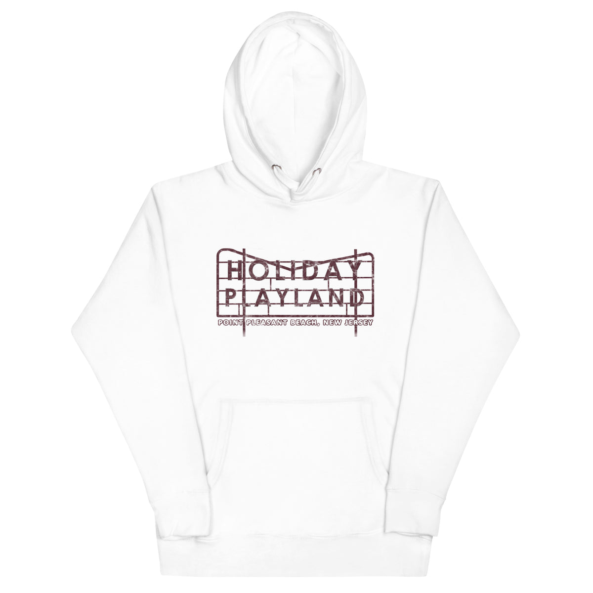 Holiday Playland - POINT PLEASANT BEACH - Unisex Hoodie White