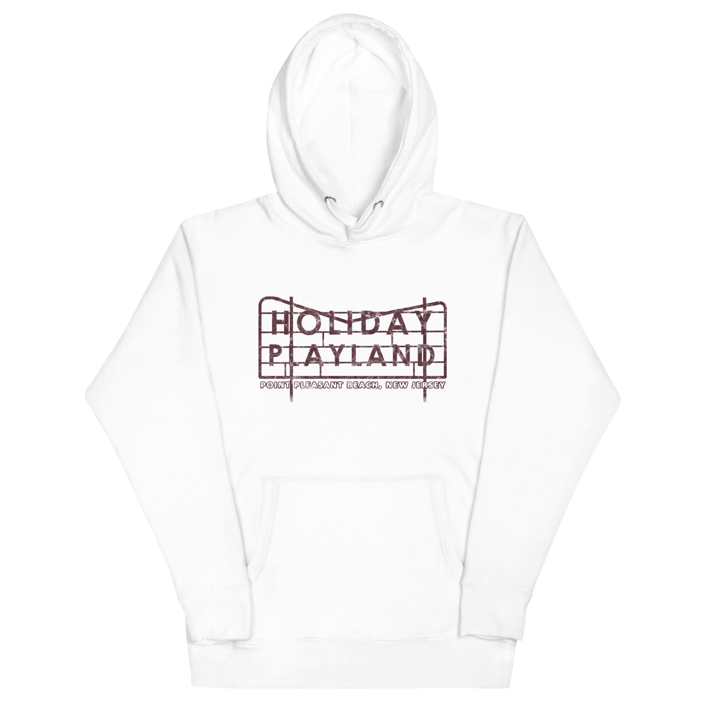 Holiday Playland - POINT PLEASANT BEACH - Unisex Hoodie White