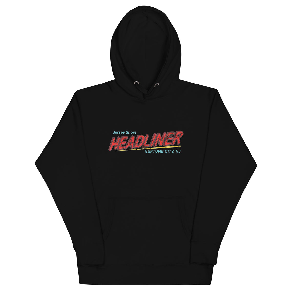 Headliner - NEPTUNE CITY - Unisex Hoodie Black