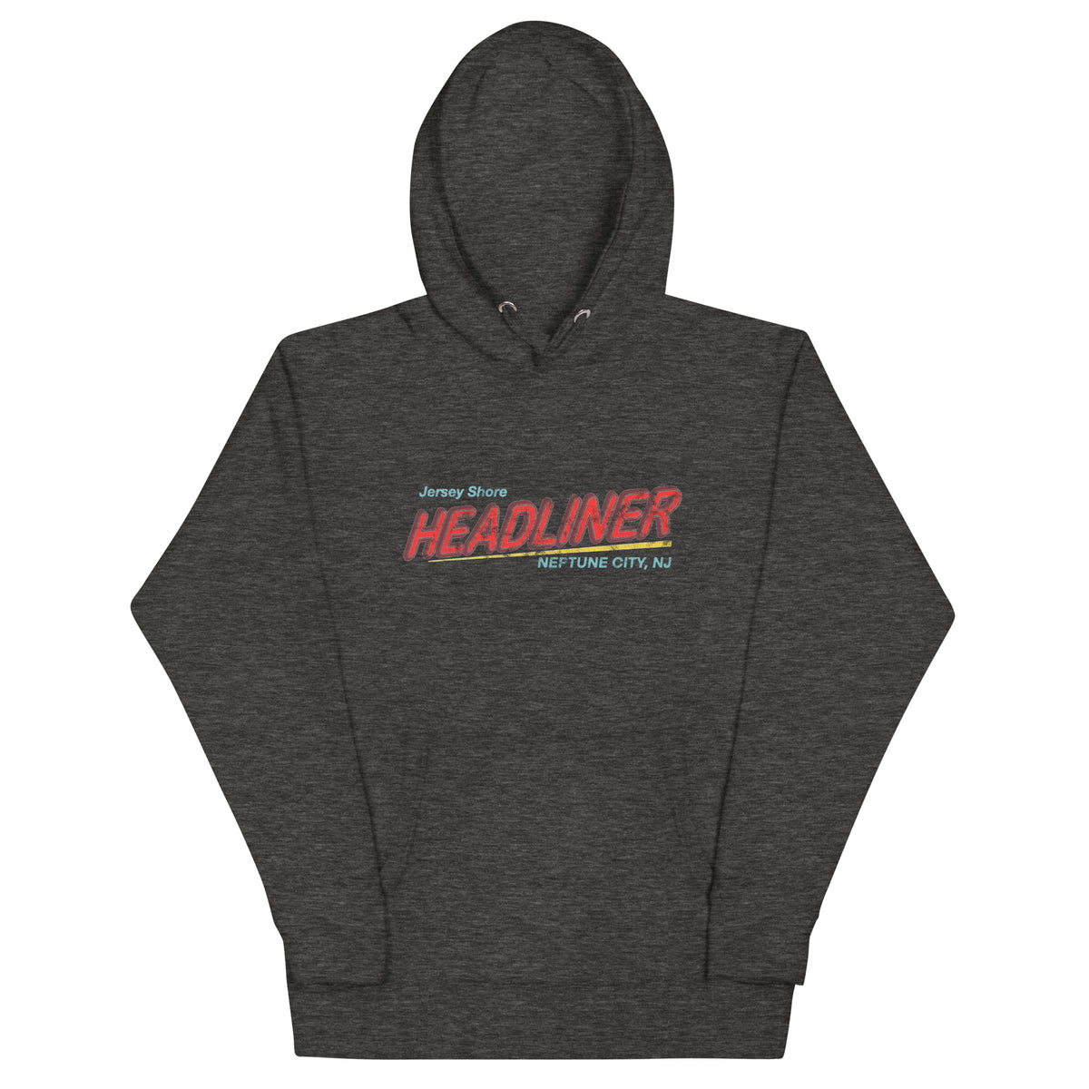 Headliner - NEPTUNE CITY - Unisex Hoodie Charcoal Heather