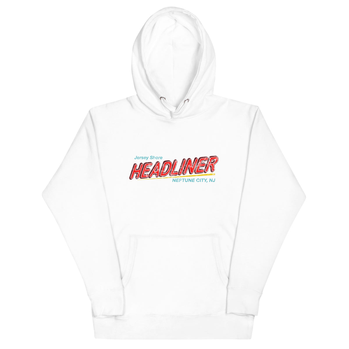 Headliner - NEPTUNE CITY - Unisex Hoodie White
