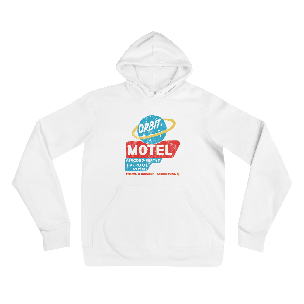 Orbit Motel - ASBURY PARK - Unisex hoodie White