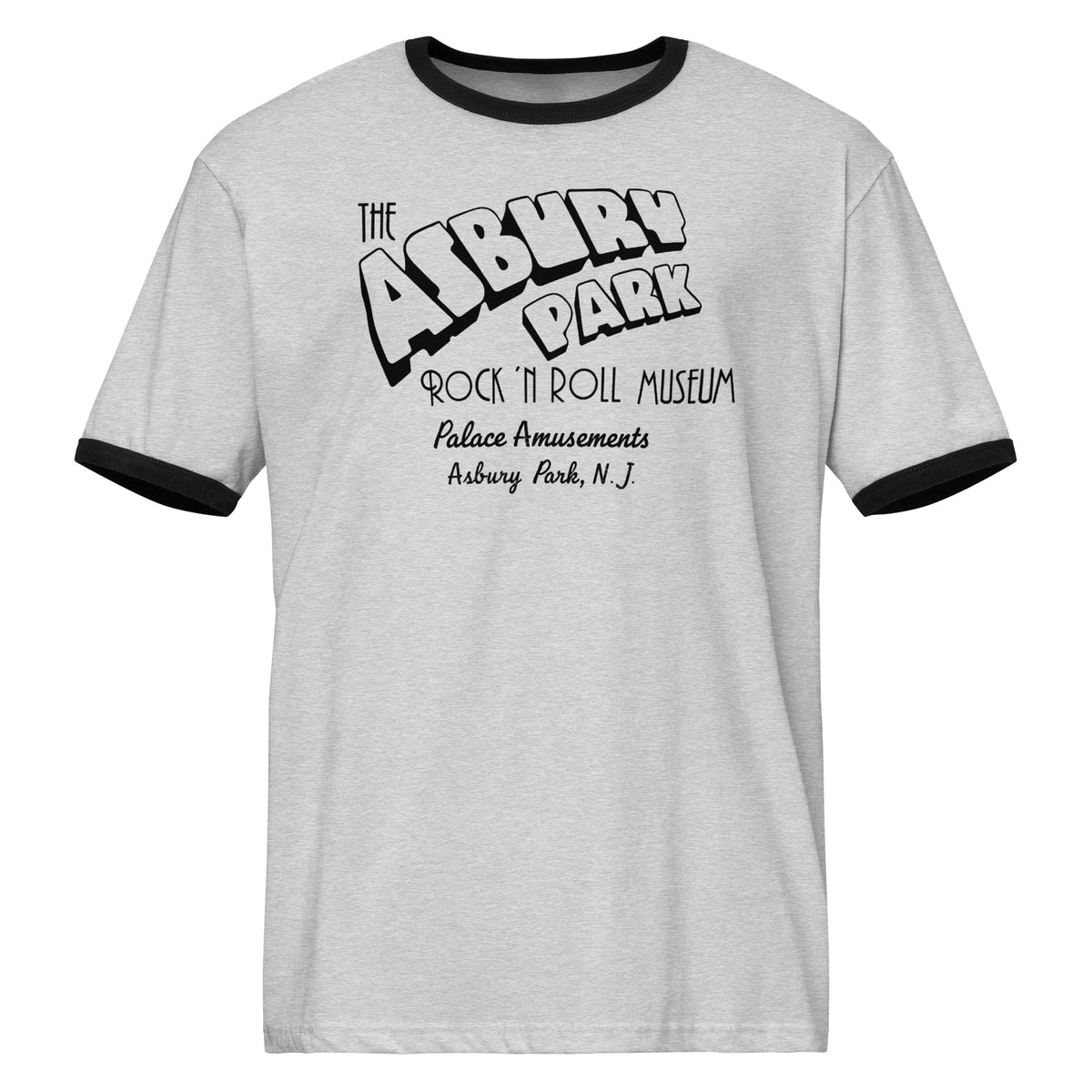 The Asbury Park Rock 'N Roll Museum - ASBURY PARK - Unisex ringer t-shirt