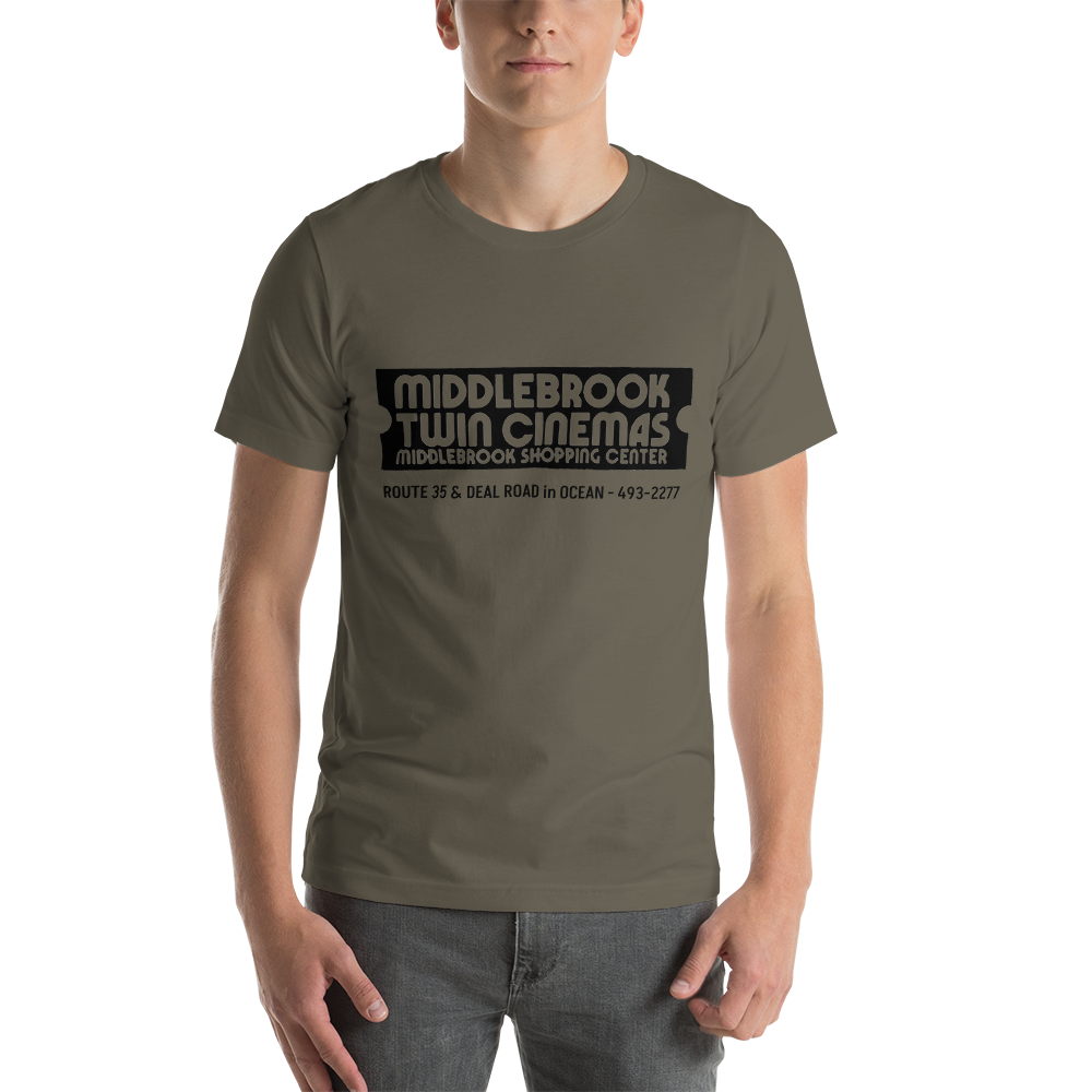 Middlebrook Twin Cinema - OCEAN - Unisex t-shirt Army