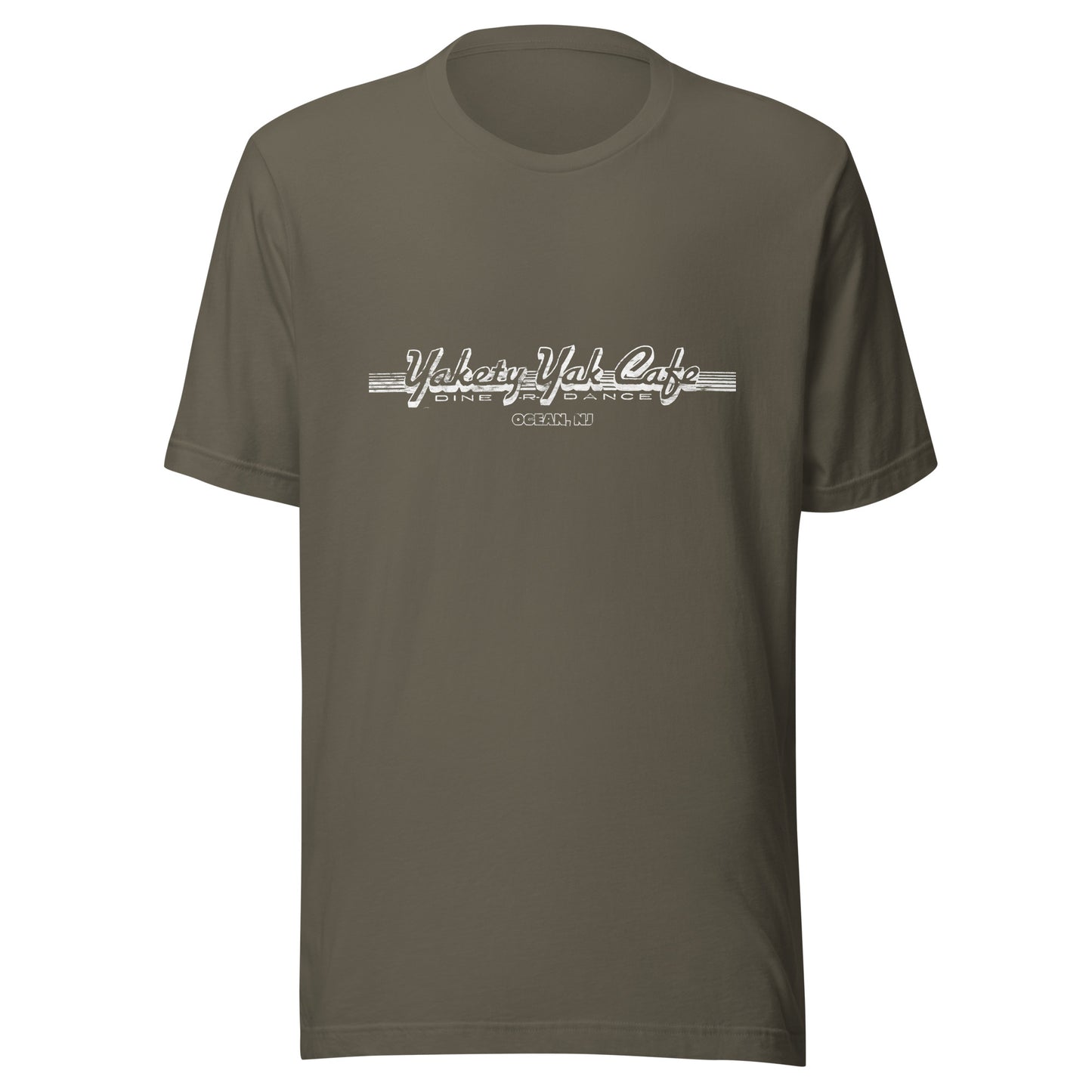 Yakety Yak Cafe - OCEAN - Unisex t-shirt Army