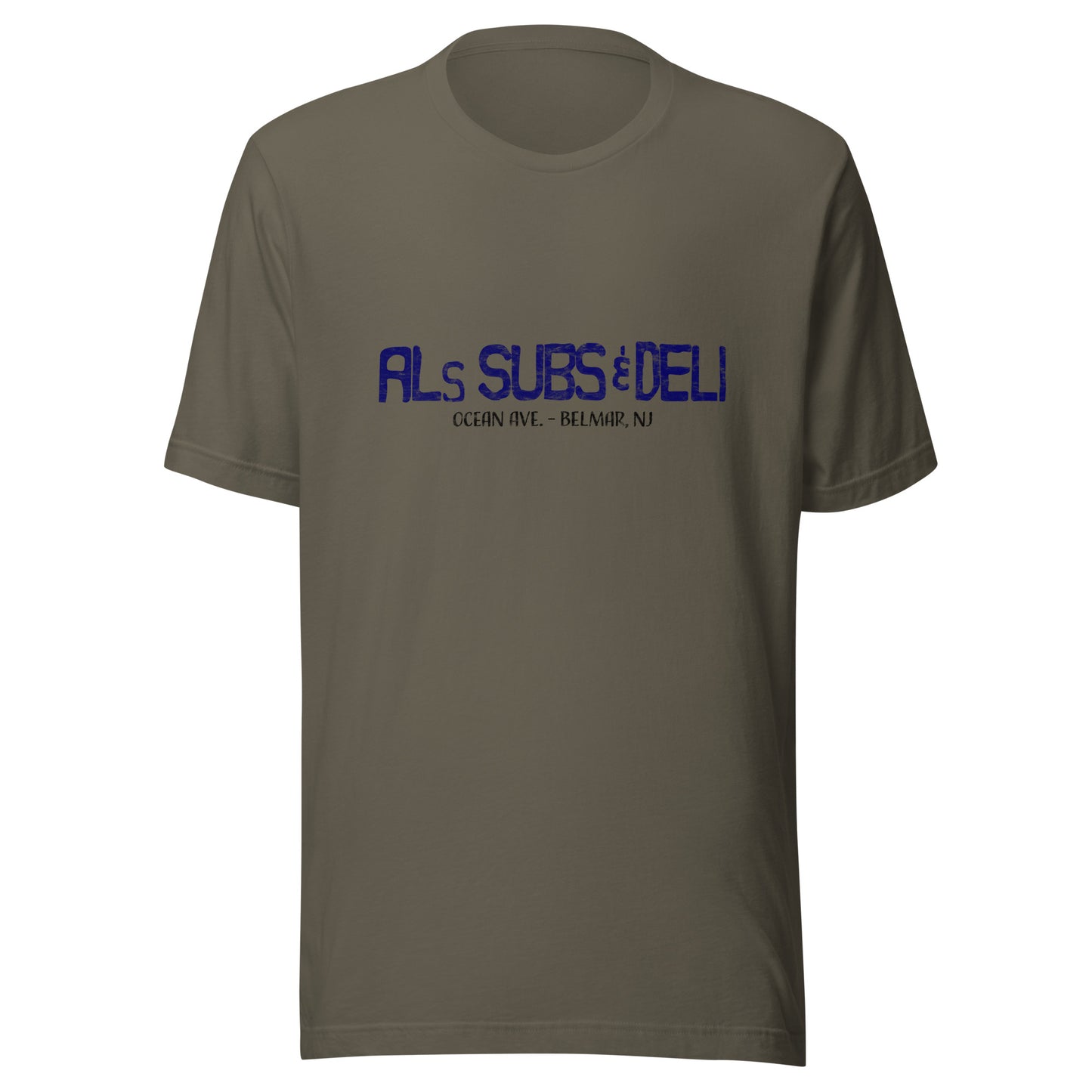 Al's Subs & Deli - BELMAR - Unisex t-shirt Army