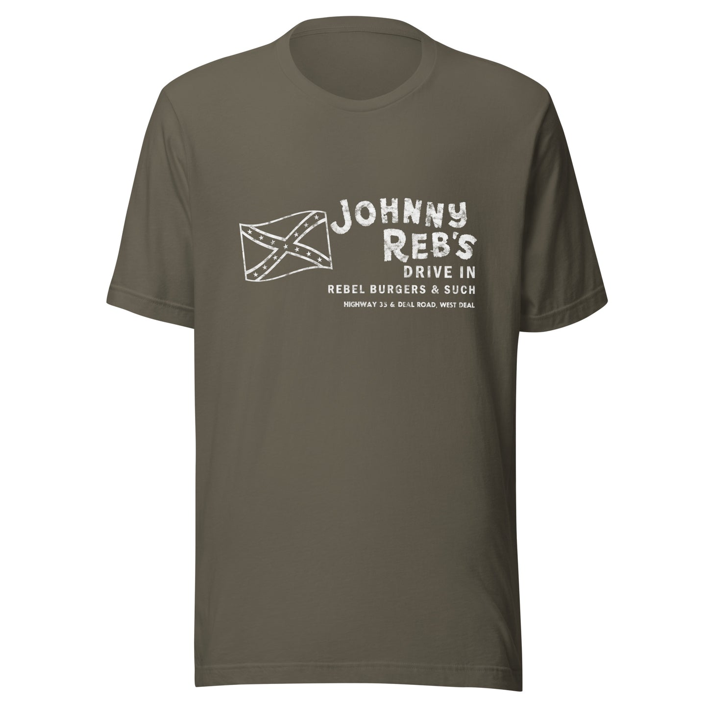Johnny Reb's - OCEAN - Unisex t-shirt Army