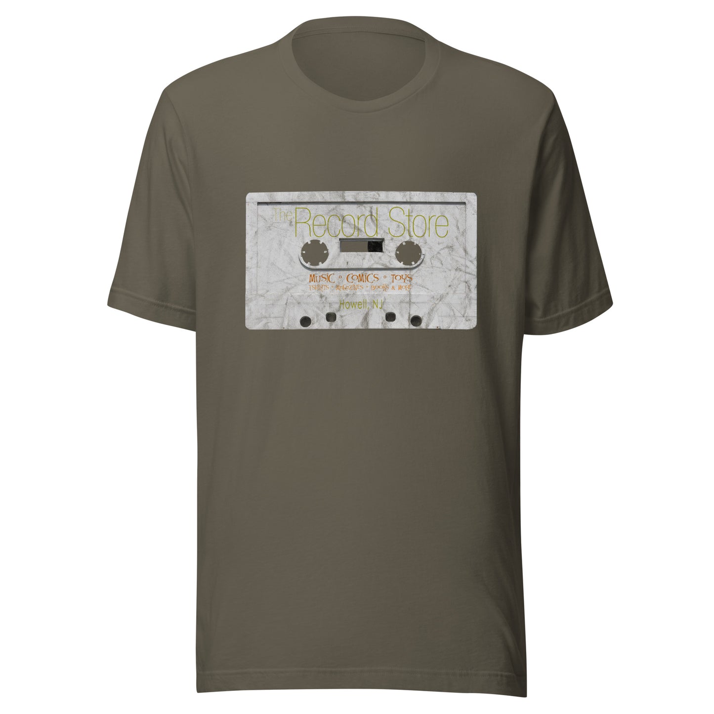 The Record Store - HOWELL - Unisex t-shirt Army