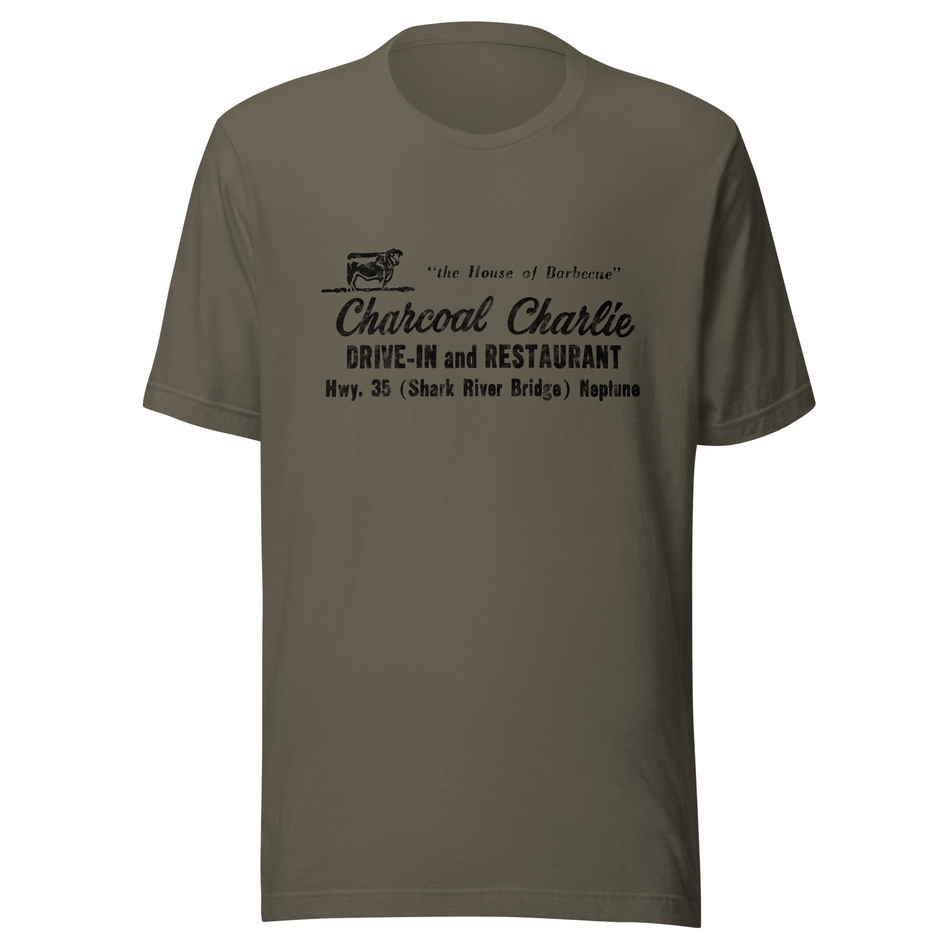 Charcoal Charlie - NEPTUNE - Unisex t-shirt Army