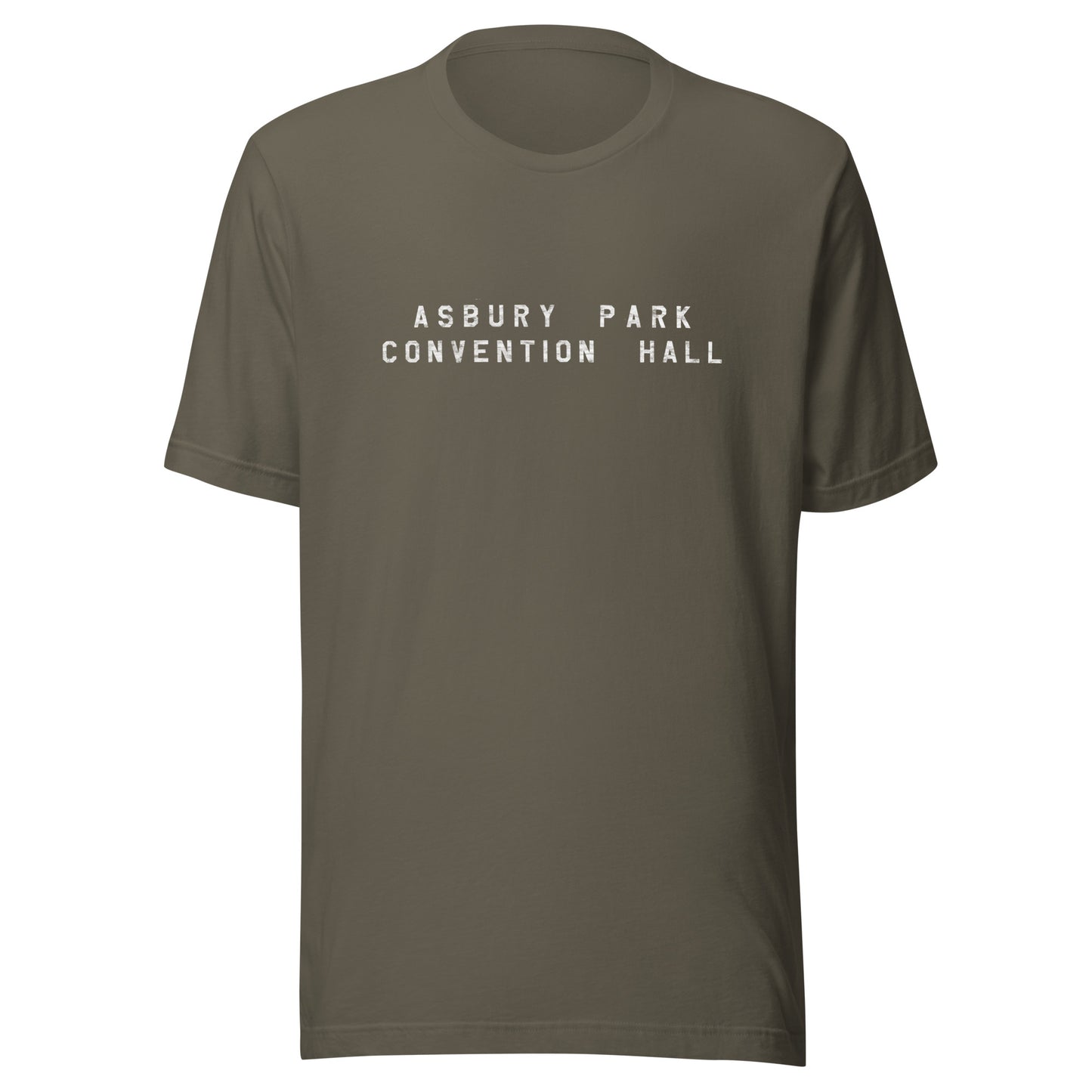 Convention Hall - ASBURY PARK - Unisex t-shirt Army