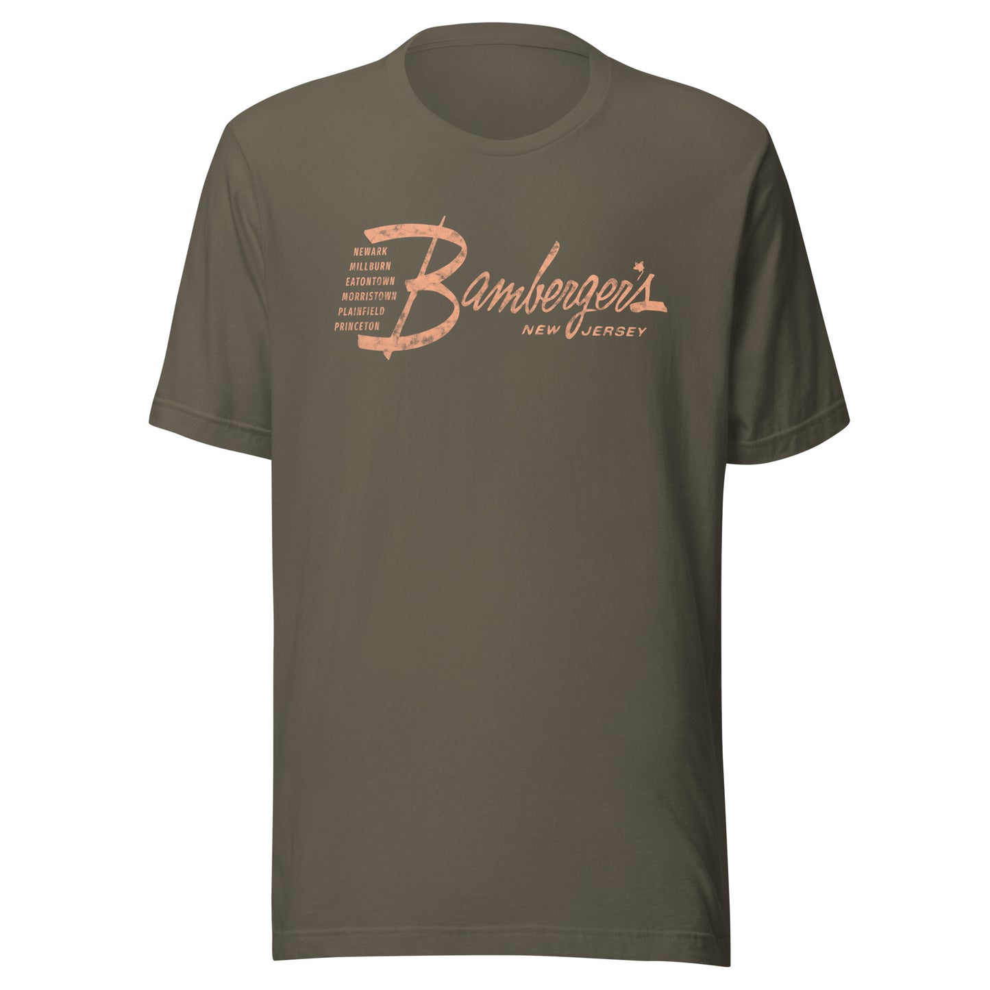 Bamberger's - NEW JERSEY - Unisex t-shirt Army