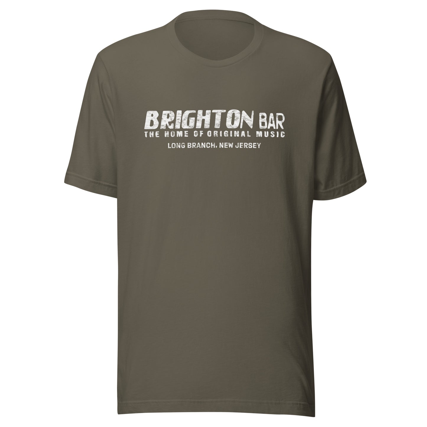 Brighton Bar - LONG BRANCH - Unisex t-shirt Army