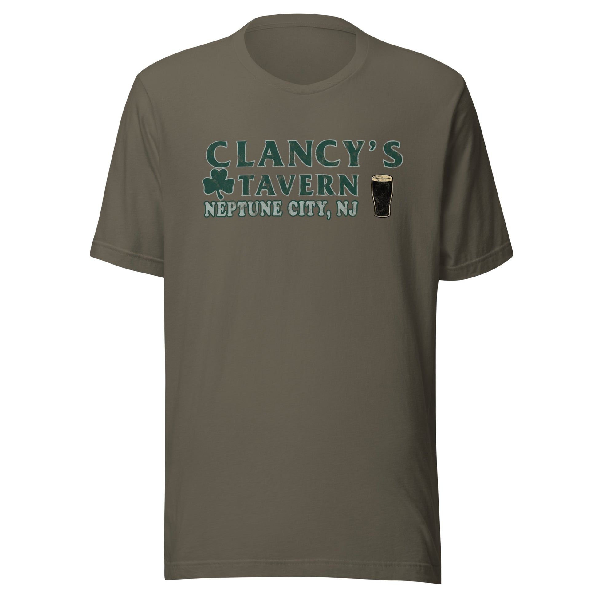 Clancy's Tavern - NEPTUNE CITY - Unisex t-shirt Army
