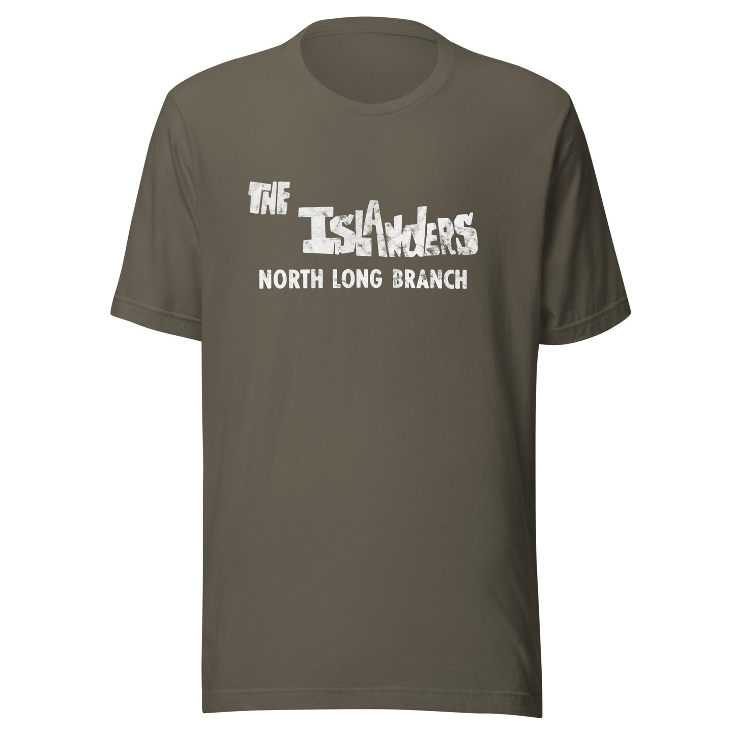 The Islanders - LONG BRANCH - Unisex t-shirt Army