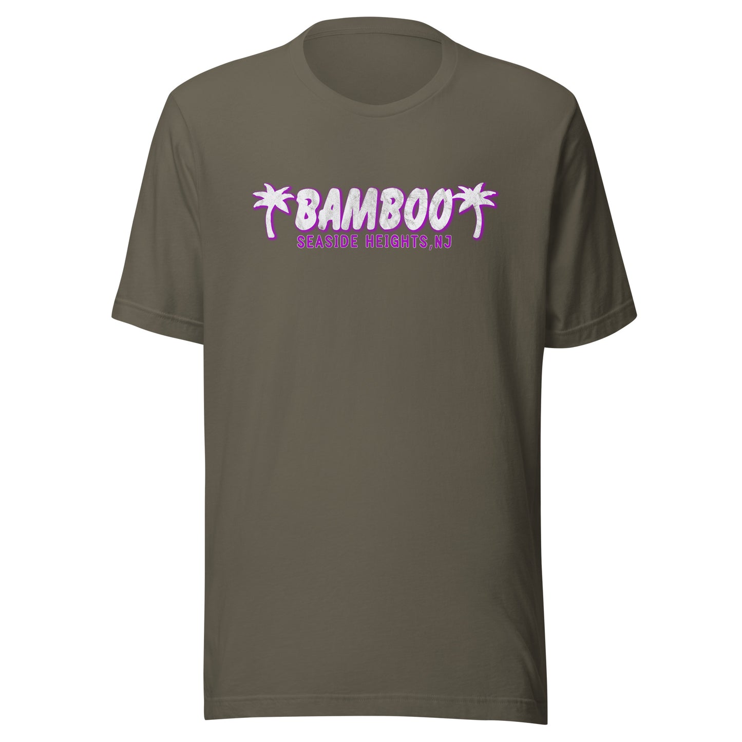 Bamboo - SEASIDE HEIGHTS - Unisex t-shirt Army