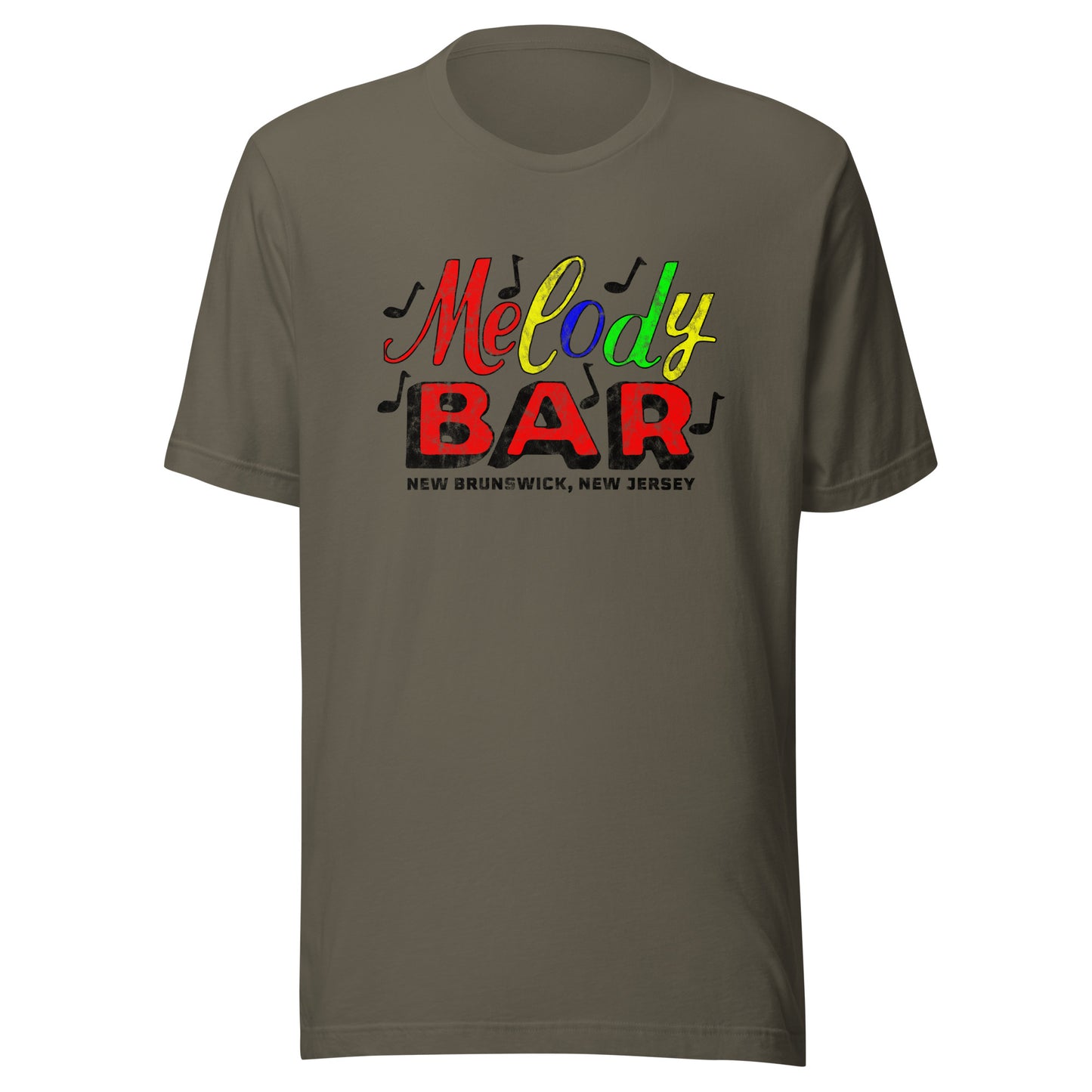 Melody Bar - NEW BRUNSWICK - Unisex t-shirt Army