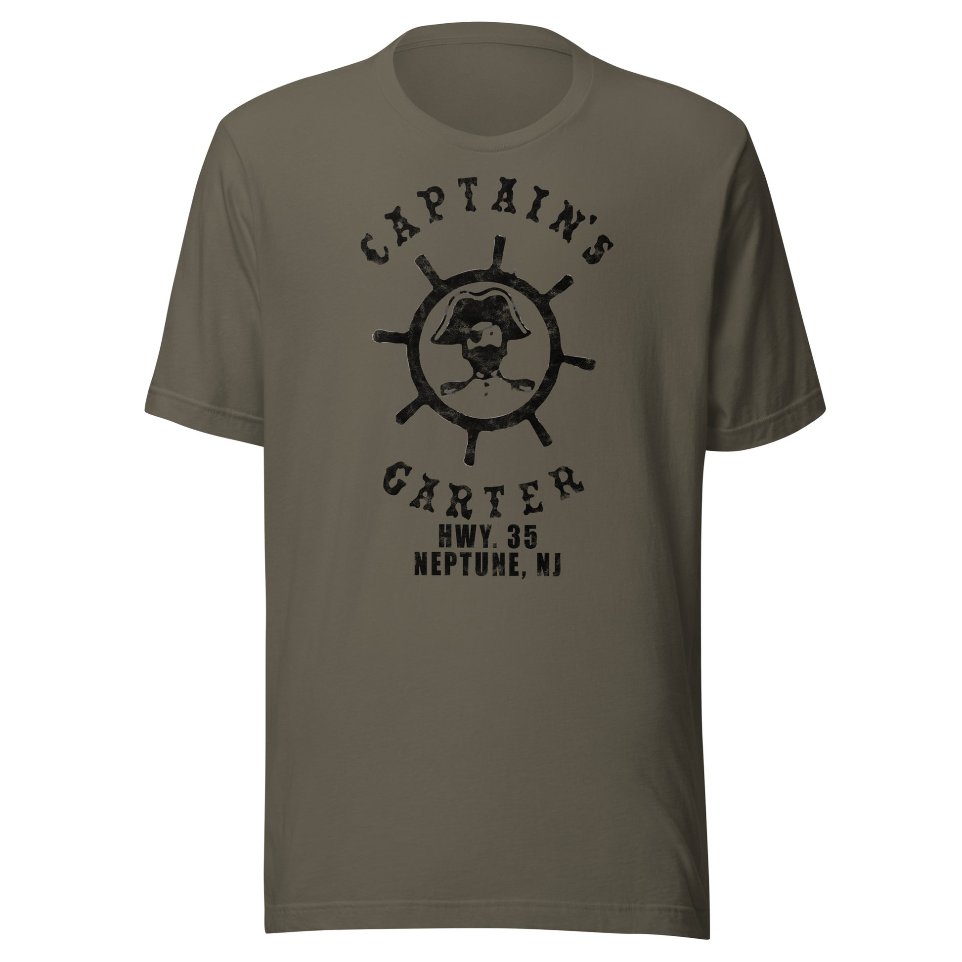 Captain's Garter - NEPTUNE - Unisex t-shirt Army