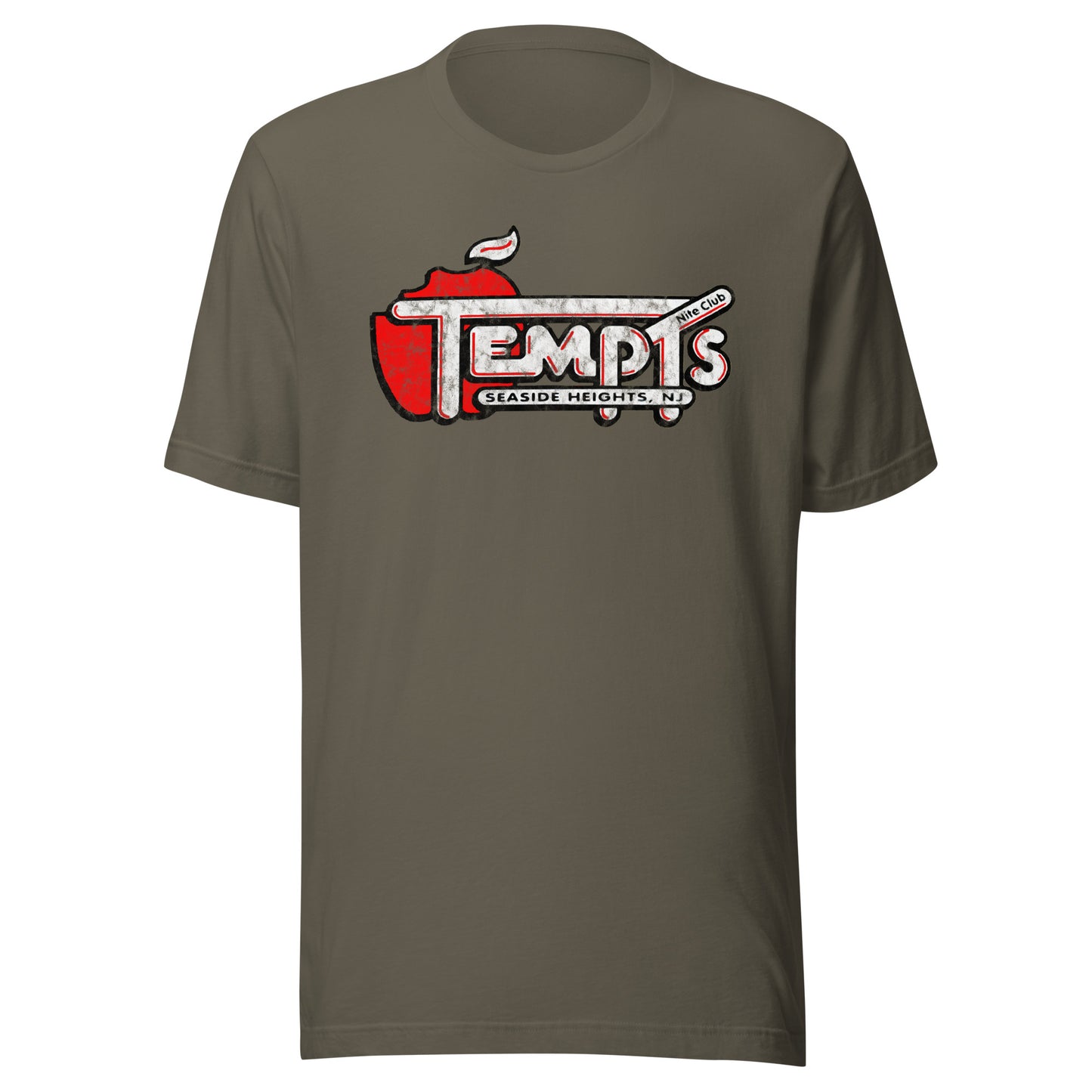 Temptations Nite Club - SEASIDE HEIGHTS - Unisex t-shirt Army