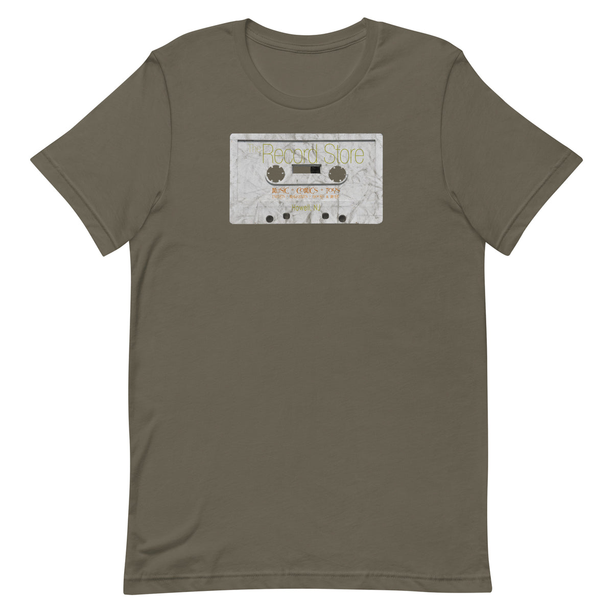 The Record Store - HOWELL - Unisex t-shirt Army