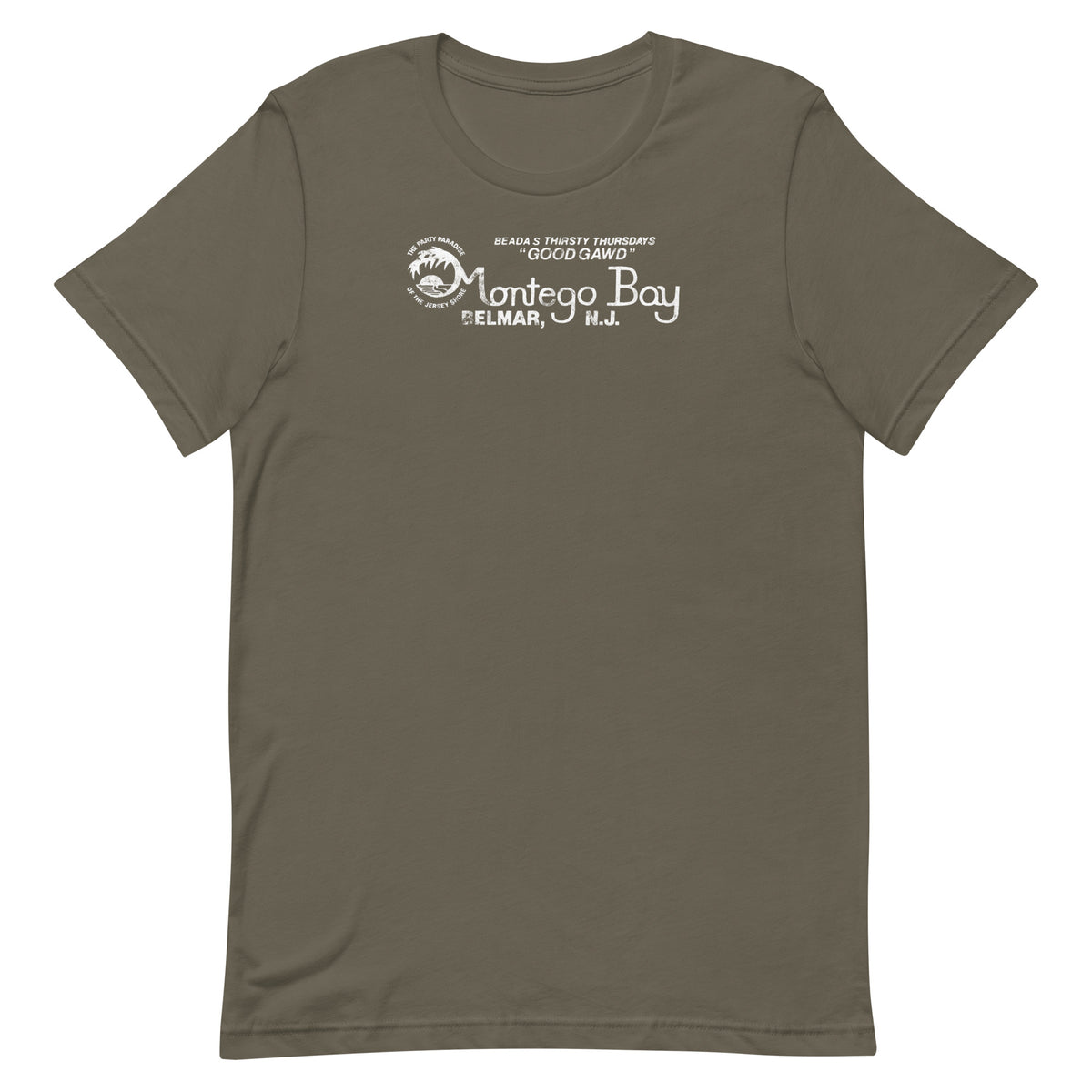 Montego Bay - BELMAR - Unisex t-shirt Army