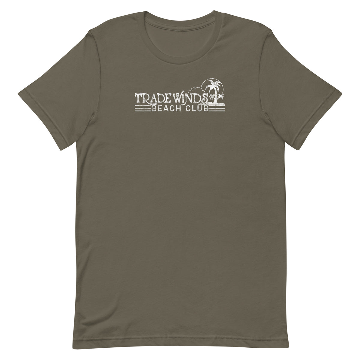 Tradewinds Beach Club - SEA BRIGHT - Unisex t-shirt Army