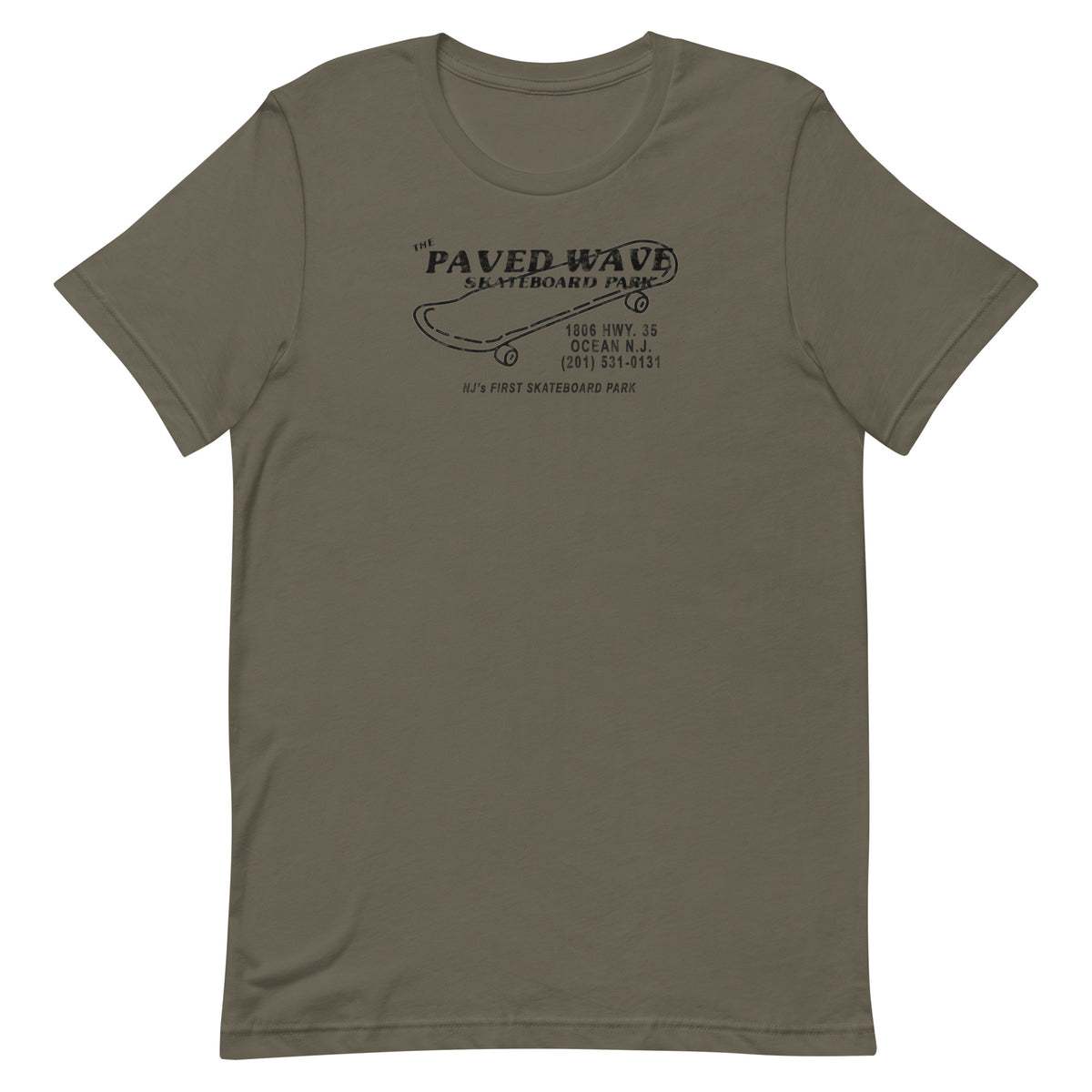 The Paved Wave - OCEAN - Unisex t-shirt