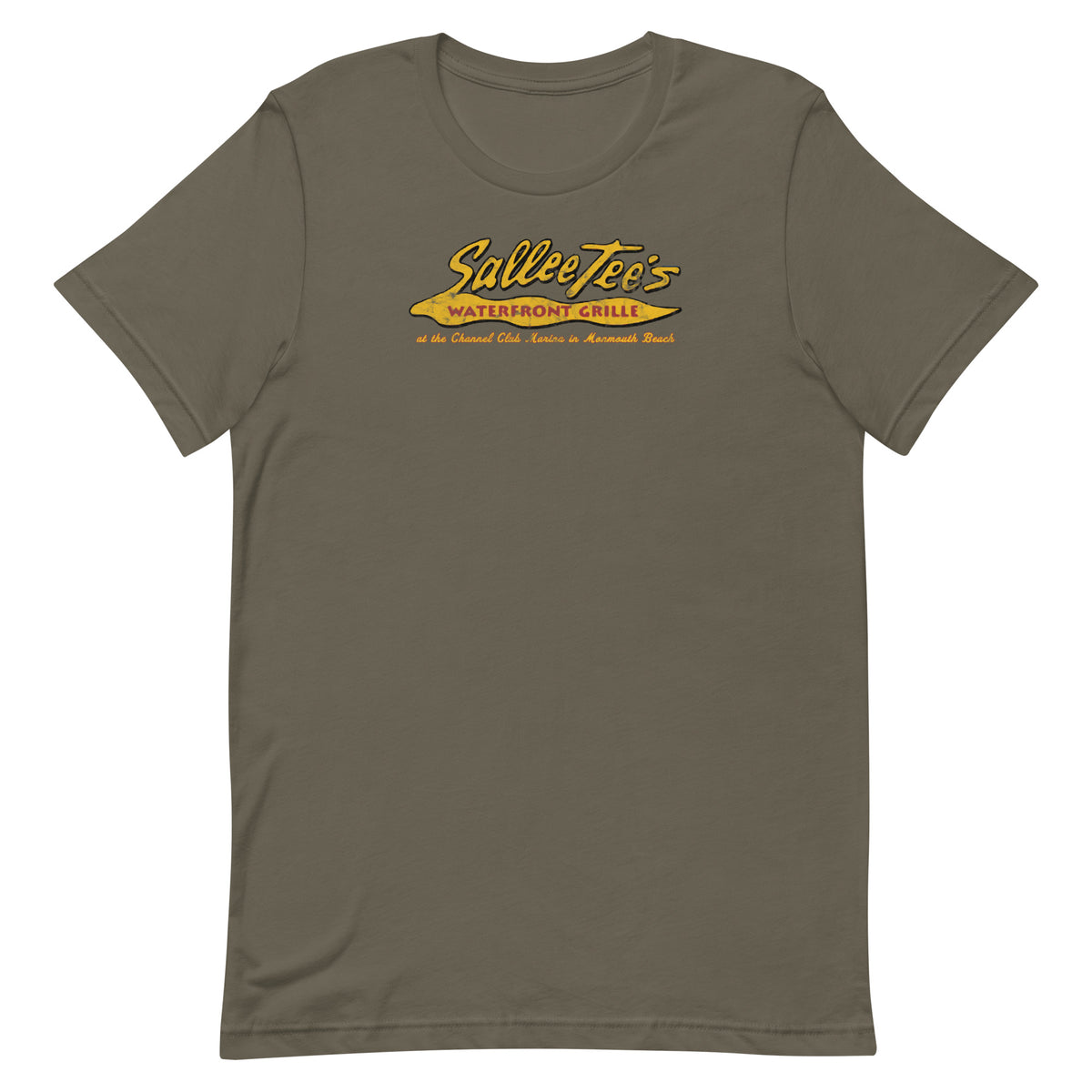 Sallee Tee's Waterfront Grill - MONMOUTH BEACH - Unisex t-shirt